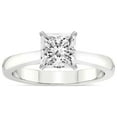 thumbnail image 1 of 5 Carat IGI Certified Princess Shape Lab Grown Diamond Engagement Ring | 14K White Gold | Elsa Hidden Accents Solitaire Diamond Ring | FG-VS1-VS2 Quality Friendly Diamonds, 1 of 4