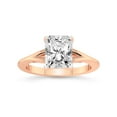 thumbnail image 1 of 5 Carat IGI Certified Radiant Shape Lab Grown Diamond Engagement Ring | 14K Rose Gold | Cynthia Split Shank Diamond Ring | FG-VS1-VS2 Quality Friendly Diamonds, 1 of 4