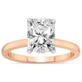 thumbnail image 1 of 5 Carat IGI Certified Radiant Shape Lab Grown Diamond Engagement Ring | 14K Rose Gold |Mystic Secret Halo Diamond Ring | FG-VS1-VS2 Quality Friendly Diamonds, 1 of 3
