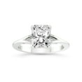 thumbnail image 1 of 5 Carat IGI Certified Radiant Shape Lab Grown Diamond Engagement Ring | 14K White Gold | Cynthia Split Shank Diamond Ring | FG-VS1-VS2 Quality Friendly Diamonds, 1 of 4