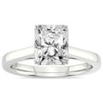 thumbnail image 1 of 5 Carat IGI Certified Radiant Shape Lab Grown Diamond Engagement Ring | 14K White Gold |Shye Petal Solitaire Diamond Ring | FG-VS1-VS2 Quality Friendly Diamonds, 1 of 3