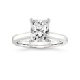 thumbnail image 1 of 5 Carat IGI Certified Radiant Shape Lab Grown Diamond Engagement Ring | 14K White Gold |Teagan Solitaire Diamond Ring | FG-VS1-VS2 Quality Friendly Diamonds, 1 of 3