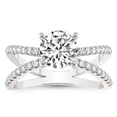 thumbnail image 1 of IGI Certified 5 Carat Round Shape Lab Grown Diamond Engagement Ring | 14K White Gold | Antique Allure Vintage Lab Diamond Ring | FG-VS1-VS2 Quality Friendly Diamonds, 1 of 7