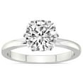 thumbnail image 1 of IGI Certified 5 Carat Round Shape Lab Grown Diamond Engagement Ring | 14K White Gold | Malissa Solitaire Diamond Ring | FG-VS1-VS2 Quality Friendly Diamonds, 1 of 6