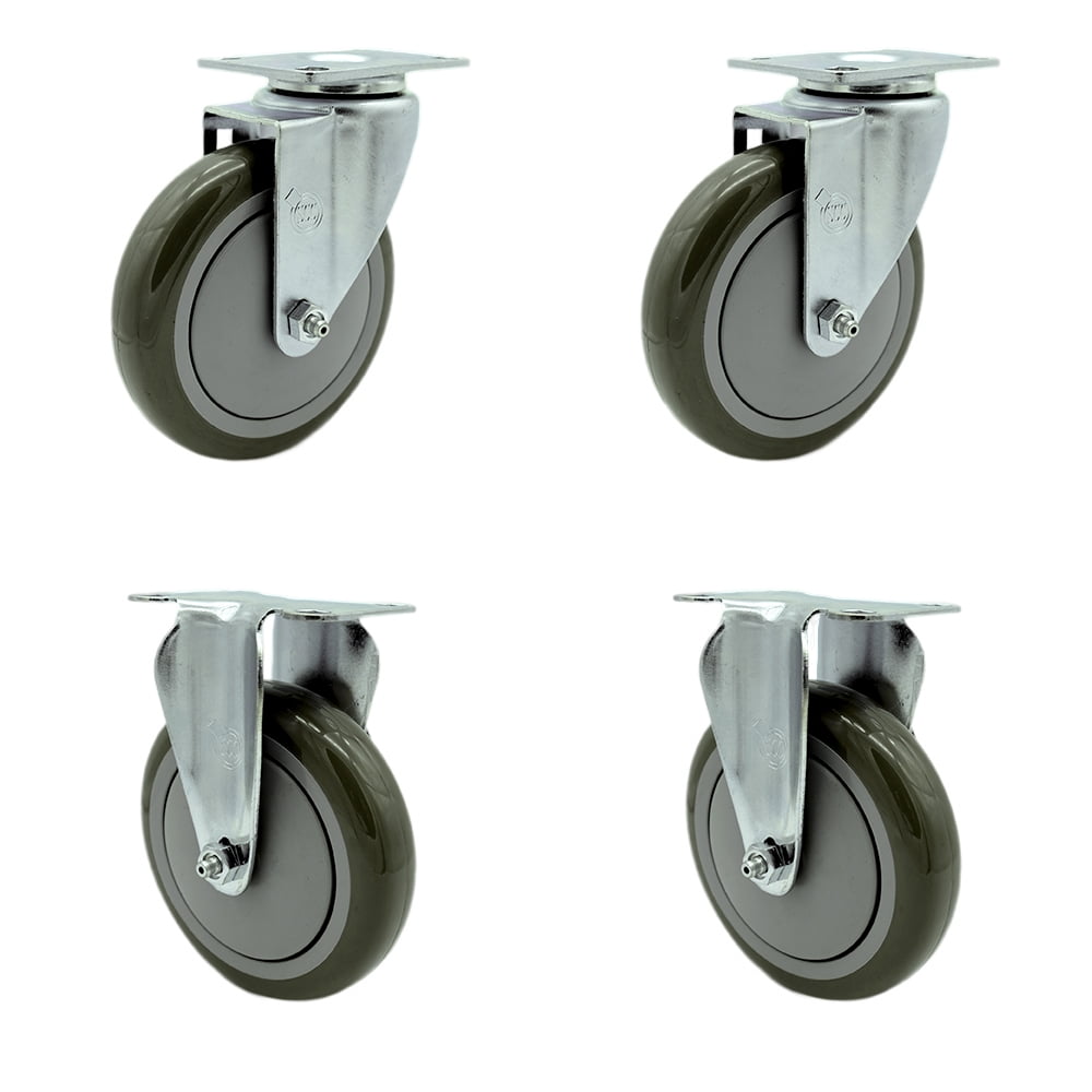 5 Caster Wheels for Utility Carts 4401 4500 4520 4505 4525