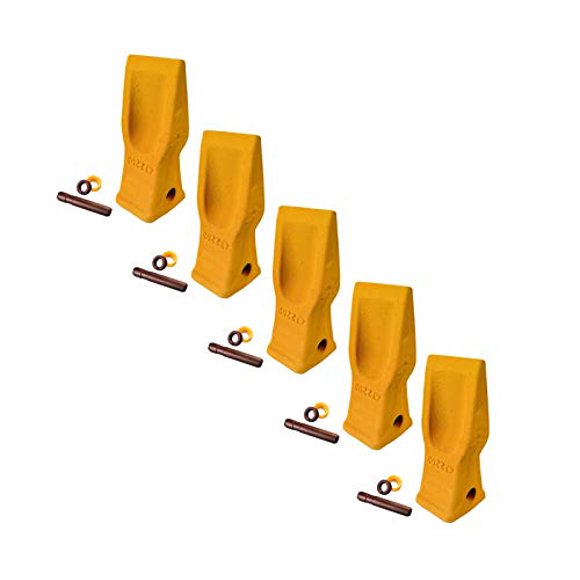 5 Cat Style Excavator, Backhoe, Skid Bucket H.D. Abrasion Bucket Teeth- 4T-2203