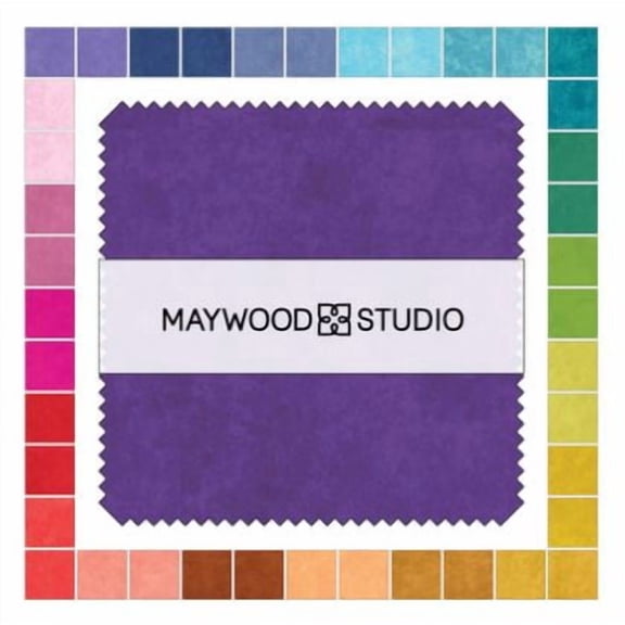 5" Charm Pack Squares - Shadow Play Spectrum Maywood Studio Blenders Fabric Bundle Quilters Cotton Precuts (CP-MASSHP-SPCT) M422.36