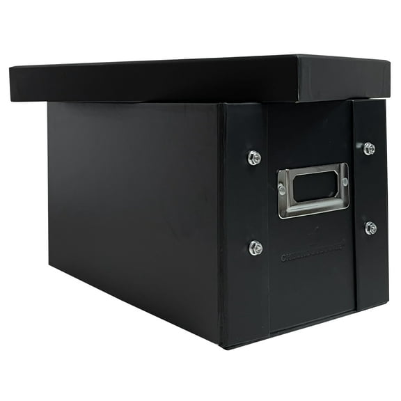 5 CheckOutStore Black Photo Albums 5x5 Picture Frame & CD/DVD Box (10.5 x 5.75 x 6)