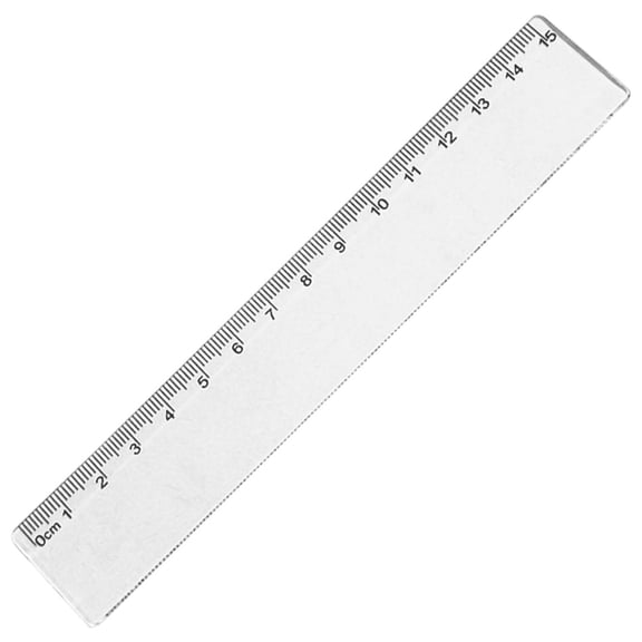 Under $5 Clear Ruler Plastic Rulers, 6 Inch Ruler with Inch And Centimeter, Dual Scale Transparent Straight Rulers, Math Drafting Supplies, Cute Stationery, Office Supplies, Back to Classroom
