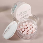 5-Color Makeup Setting Loose Powder Ball Brightens Skin Tone - Pearls Setting Powder,Pearl Oil Control,Long-Lasting,Smoothes Fine Lines Kimchi Setting Powder,No Powder Sticking No Makeup Peeling