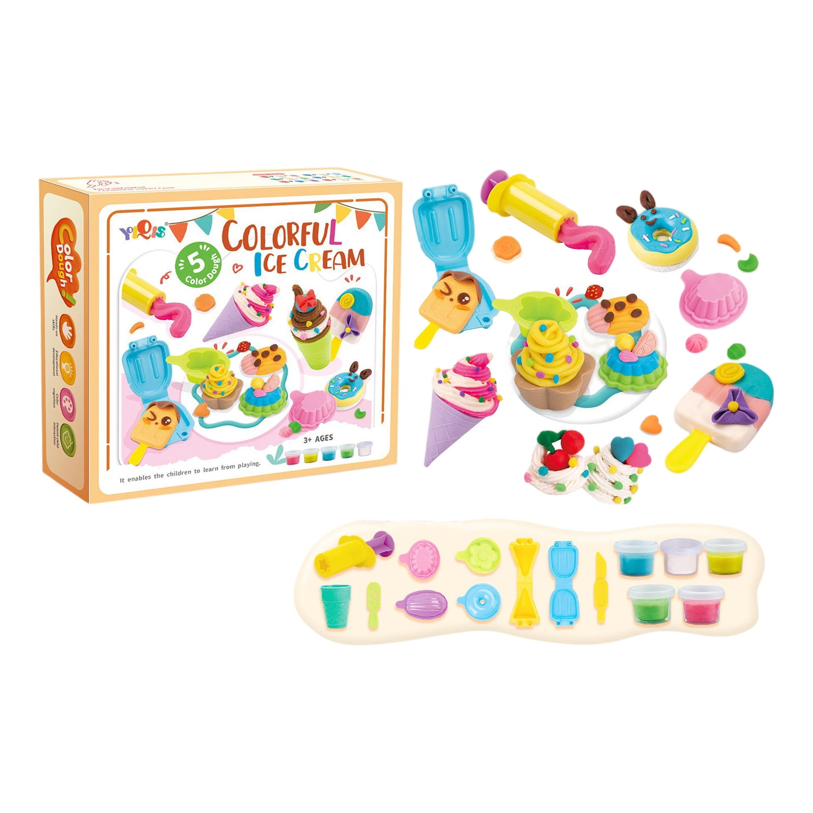 Cra-Z-Art Softee Dough Multicolor BBQ Funtime Playset