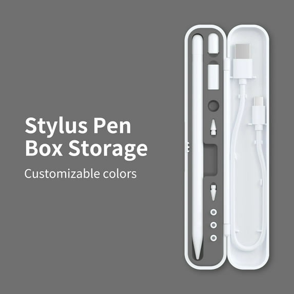 5 Colors Available Ipad Pencil Case Drop Protection Case for Apple Pencil 1/2 Generation Portable Storage Case Travel Essentials