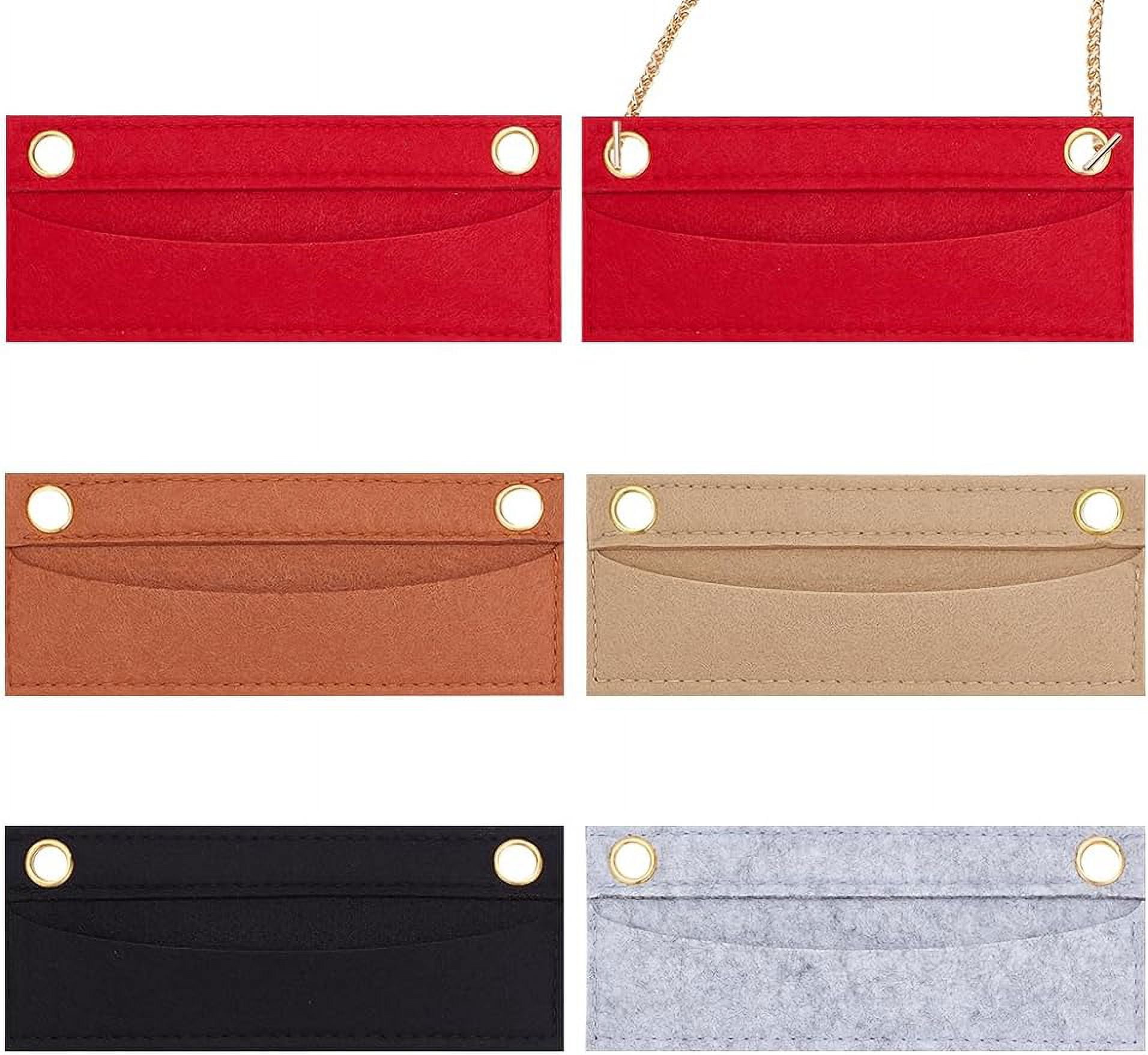 5 Colors Felt Purse Organizer Insert Handbag Felt Organizer Tote Bag