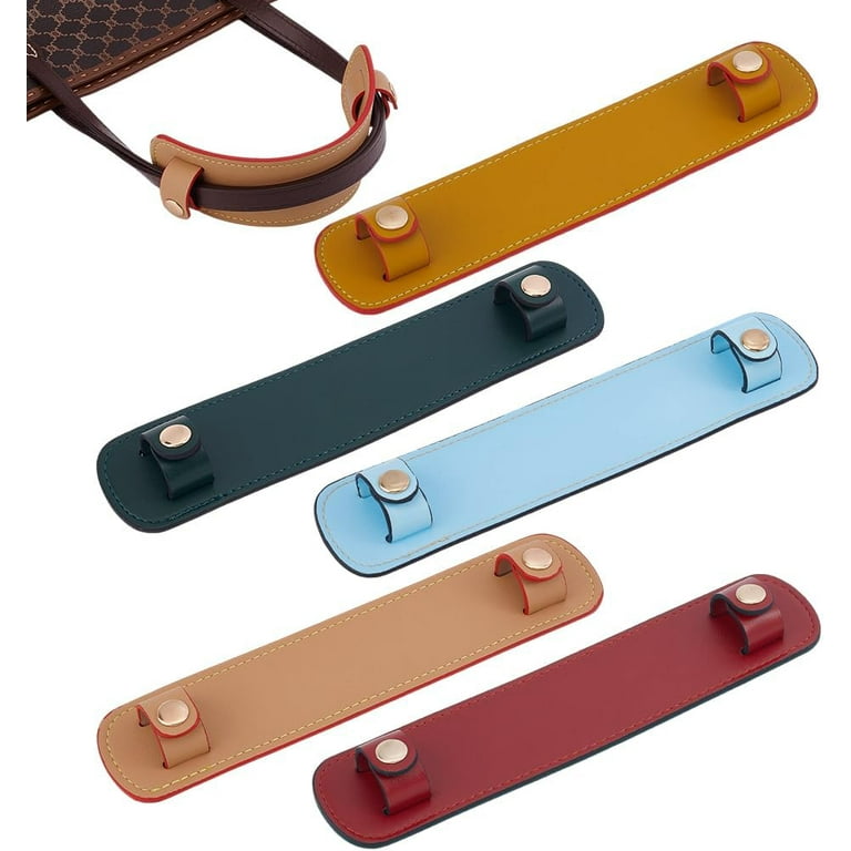 5 Colors Leather Shoulder Strap Pads Handbag Handle Leather Wrap Cover  Replacement Handbag Strap Purse Strap Protector for Tote Bag Purse Backpack  Travel Bag 9x1.9 inch Mixed Color - Walmart.com