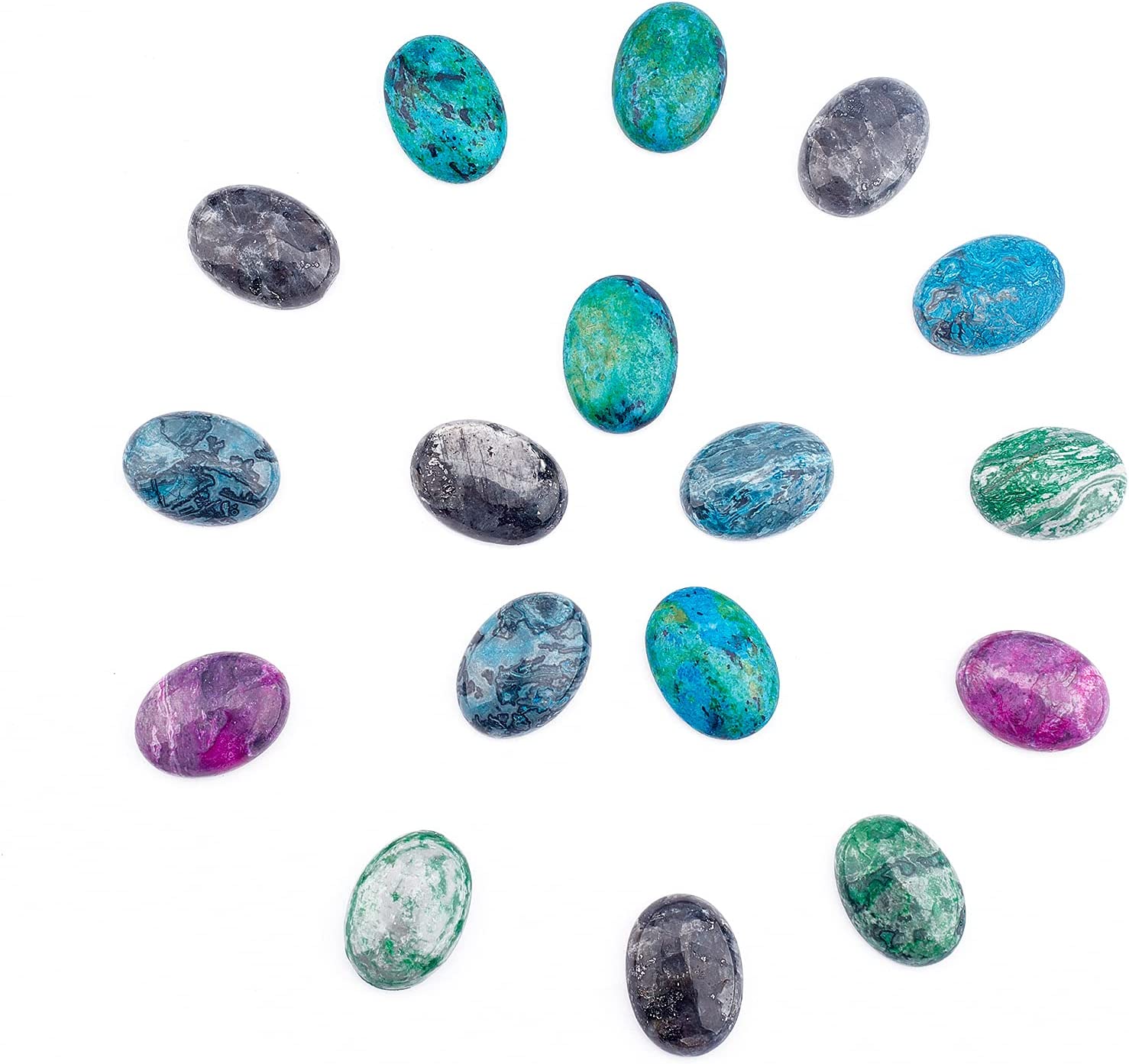 PH PandaHall 5 Set Di Cabochon Set Di Braccialetti, 5 Pezzi Di