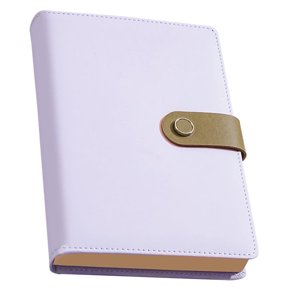 5 Colors PU Leather Notebook With Closure – 21.3x14.8cm 200 Pages Of Lined Paper Stylish Journal For School
