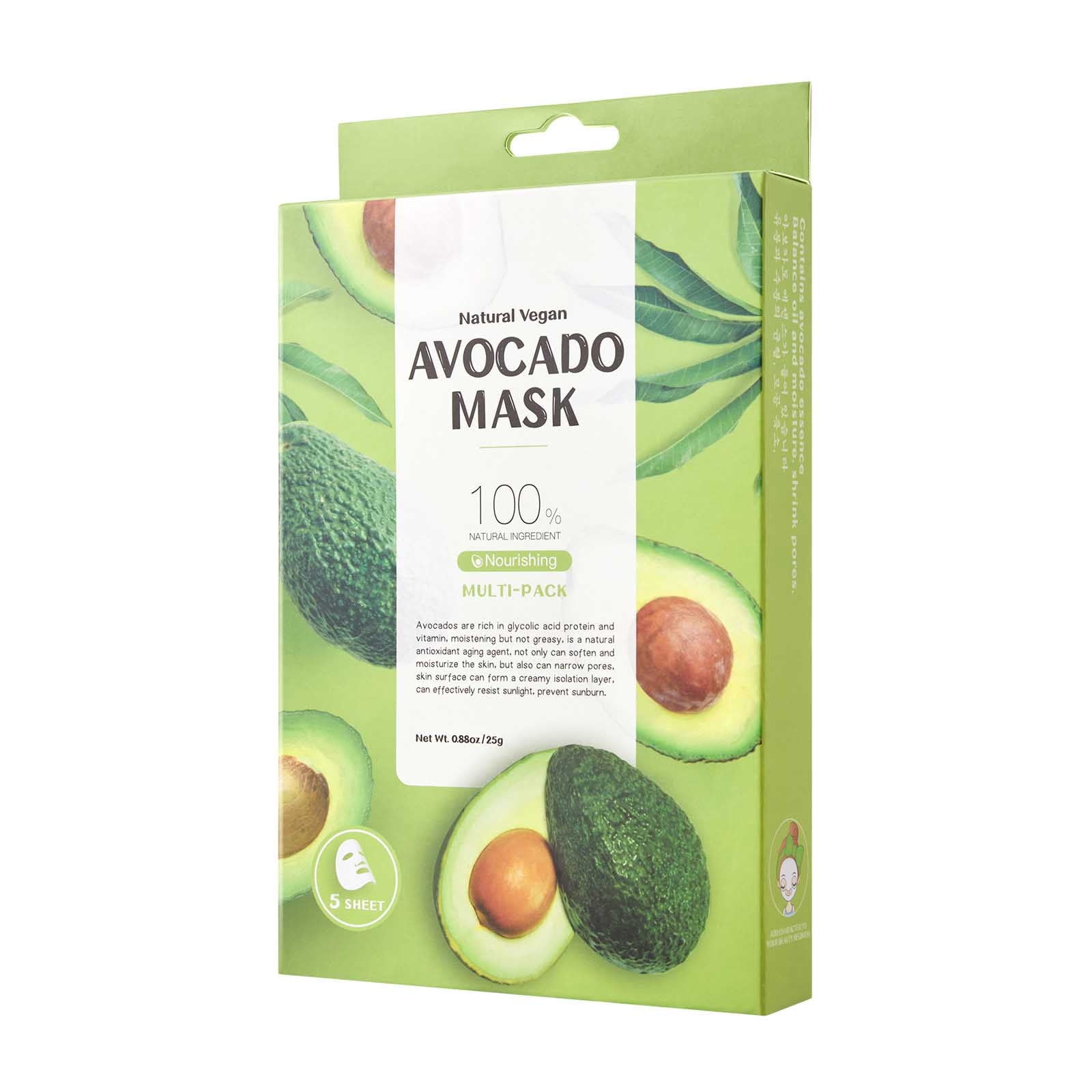 5 Combo Pack Collagen Korean Face Hydrating&Soothing Facial With