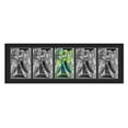 thumbnail image 1 of 5 Comic Book Frame Black Collage Comic Book Frame with Black Mat to Display 5 Silver Age Comic, 1 of 6
