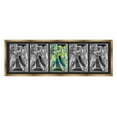 thumbnail image 1 of 5 Comic Book Frame Gold Collage Comic Book Frame with Black Mat to Display 5 Bronze Age Comic, 1 of 6