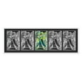 thumbnail image 1 of 5 Comic Book Frame White Collage Comic Book Frame with Black Mat to Display 5 Current Era Comic, 1 of 7
