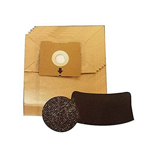 (5) Compatible with Bissell Zing Cannister Vacuum Bags and (2) Filters Kit 4122 Series