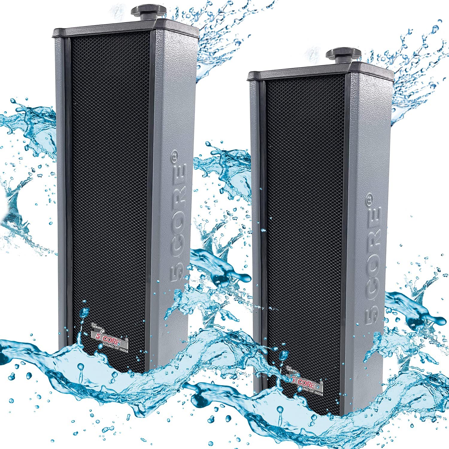 5 Core 6 Inch inWall Speaker Pair High Performance 15 Watt Outdoor