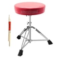 thumbnail image 1 of 5 Core Adjustable Padded Drum Throne with Anti-Slip Feet, 1 of 5