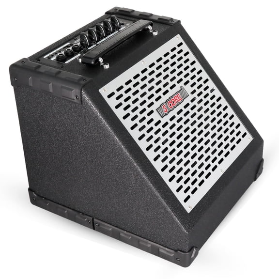 5 Core Electric Drum Amplifier 80W Professional Bluetooth Drumming Amp w 8' Speaker w 3 Band EQ