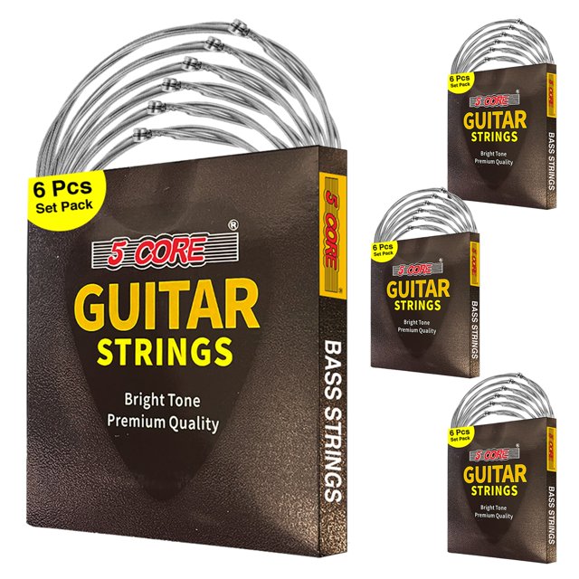 5 Core Bass Electric Guitar Strings Pure Nickel Coated Guitar String