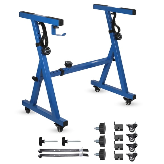 5 Core Keyboard Stand Piano Riser Z Style Adjustable Height 36.5" & Width 32.5” Sturdy Portable