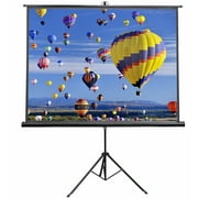 5 Core Projector Screen with Stand 72 inch Indoor and Outdoor Portable Projection Screen and Tripod Stand 8K 3D Ultra HD 4:3 for Movie Office Classroom Parties Screen TR 72(4:3)