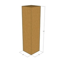 5 Corrugated Boxes 10x10x38 32 ECT - New for Packing or Shipping Needs