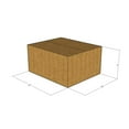 thumbnail image 1 of 12x10x6 Kraft Brown Corrugated Shipping Boxes, 32 ECT Single-Wall, Qty 5, 1 of 3