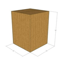 5 Corrugated Boxes 12x12x16 32 ECT - New for Packing or Shipping Needs