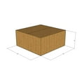 thumbnail image 1 of 13x13x6 Kraft Brown Corrugated Shipping Boxes, 32 ECT Single-Wall, Qty 5, 1 of 3