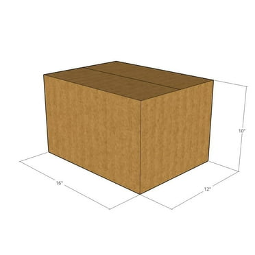 5 Corrugated Boxes 16x12x10 32 ECT - New for Packing or Shipping Needs