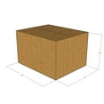 thumbnail image 1 of 16x13x10 Kraft Brown Corrugated Shipping Boxes, 32 ECT Single-Wall, Qty 5, 1 of 3