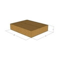 thumbnail image 1 of 20x16x4 Kraft Brown Corrugated Shipping Boxes, 32 ECT Single-Wall, Qty 5, 1 of 3