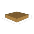 thumbnail image 1 of 20x20x4 Kraft Brown Corrugated Shipping Boxes, 32 ECT Single-Wall, Qty 5, 1 of 3
