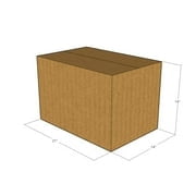 21x14x14 Kraft Brown Corrugated Shipping Boxes, 32 ECT Single-Wall, Qty 5