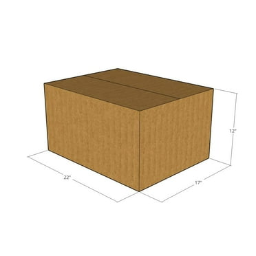 5 Corrugated Boxes 22x17x12 32 ECT - New for Packing or Shipping Needs