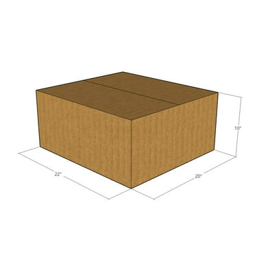 5 Corrugated Boxes 22x20x10 32 ECT - New for Packing or Shipping Needs
