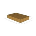thumbnail image 1 of 24x16x4 Kraft Brown Corrugated Shipping Boxes, 32 ECT Single-Wall, Qty 5, 1 of 3