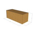 thumbnail image 1 of 24x9x9 Kraft Brown Corrugated Shipping Boxes, 32 ECT Single-Wall, Qty 5, 1 of 3