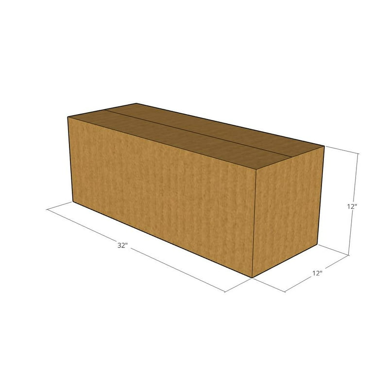 5 Corrugated Boxes 32x12x12 32 ECT New for Packing or Shipping