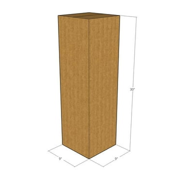 9x9x30 New Corrugated Boxes for Moving or Shipping Needs 32 ECT