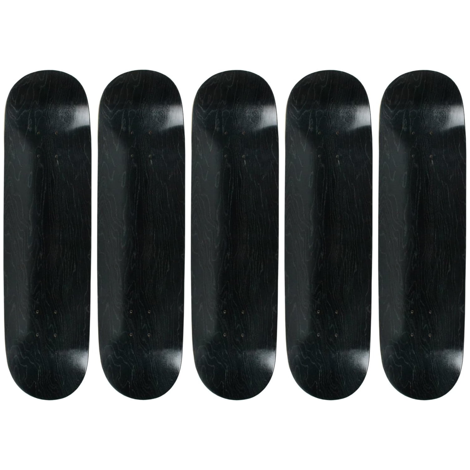 Camion E Ruote Nere Moose DMB-75DBLK Skateboard Completo Moose 7,5