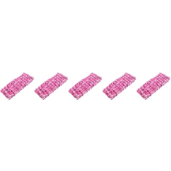 OFFIGAM 720 Pcs Artificial Paper Roses for Crafts, Wedding Decor, Home Decoration, 3.15x0.59in Floral Craft Supplies Set
