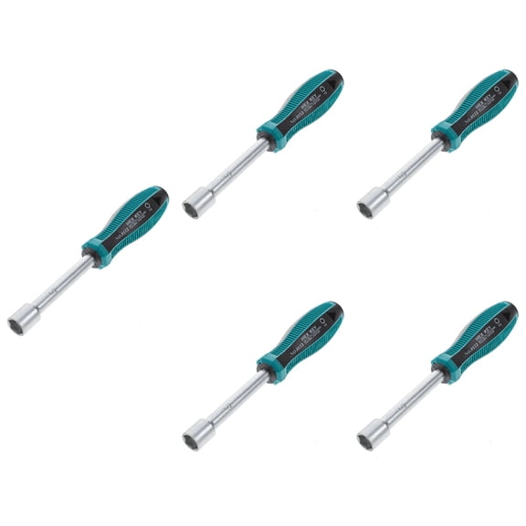 LITINKIMI 5-Piece Anti- Nut Driver Set with Hollow Shaft, Repair Hand Tool for Home and Workshop