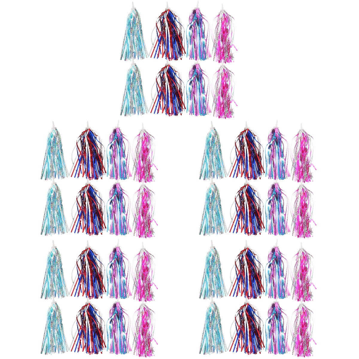 5 Count Bike Streamer for Teenager Handlebar Tassel Scooter Tassels